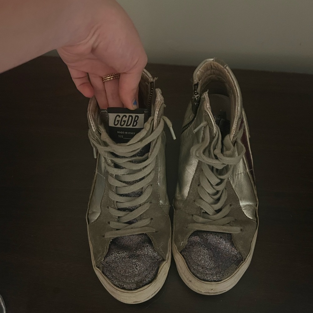 Golden goose high top sneakers